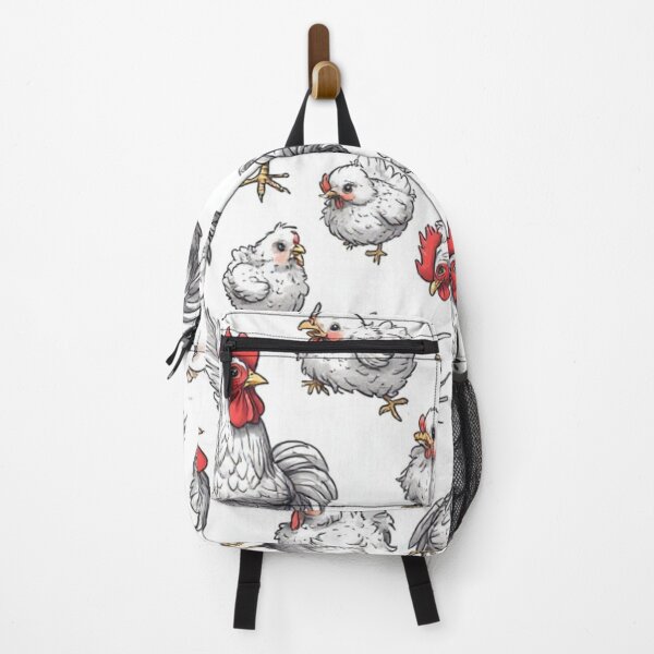 Item preview, Vintage Farmhouse Rooster and Chick Sketch Pattern designed and sold by dcohea.