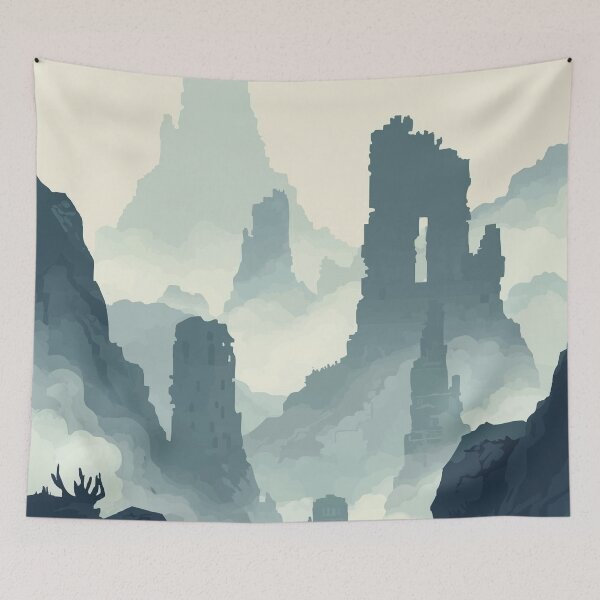 Item preview, Misty Mounds designed and sold by AbstractAnom.