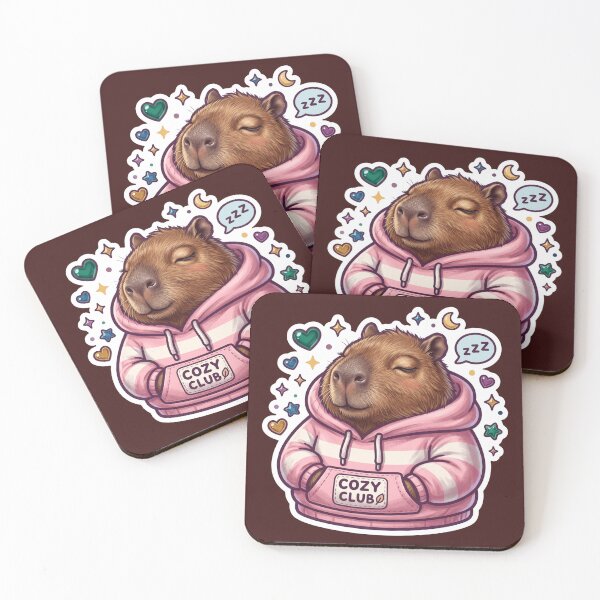 Item preview, Capybara Relax Club – Chill Animal Meme Aesthetic designed and sold by veloramode.