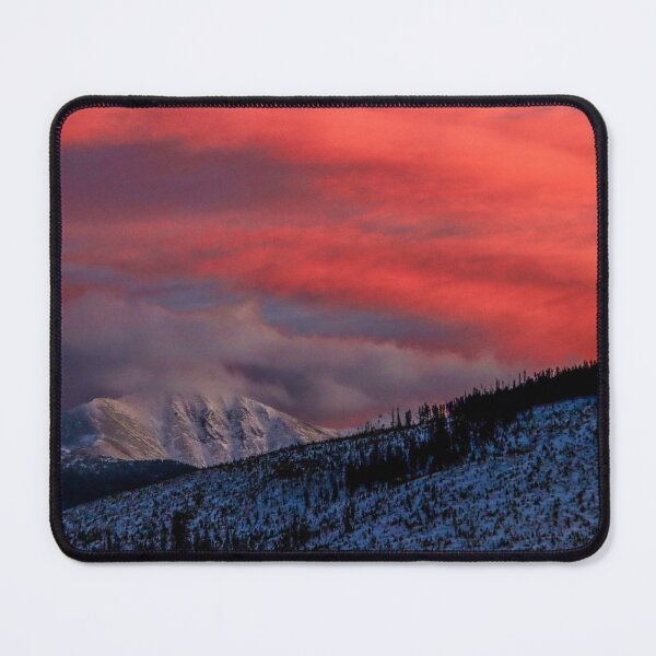 Item preview, Sunset Over Snowy Mountains designed and sold by SavingMemories.