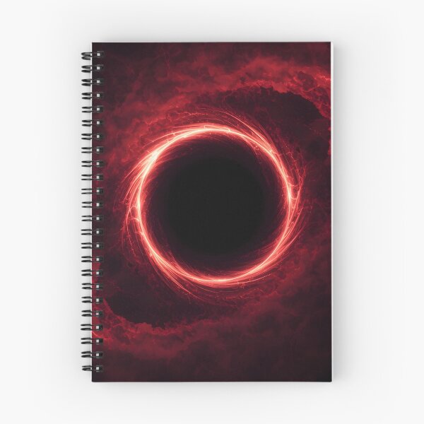 Item preview, Red Black Hole Event Horizon designed and sold by MAWOdesign.