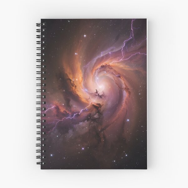 Item preview, Lightning Nebula Spiral designed and sold by MAWOdesign.