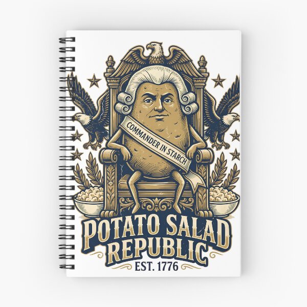 Item preview, Potato Salad Republic – Commander in Starch Founding Father Potato designed and sold by BumbleBloom7.