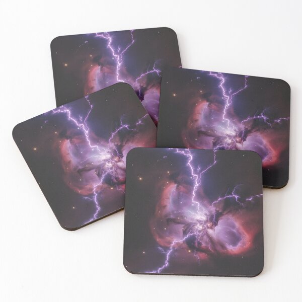 Item preview, Purple Lightning Nebula designed and sold by MAWOdesign.