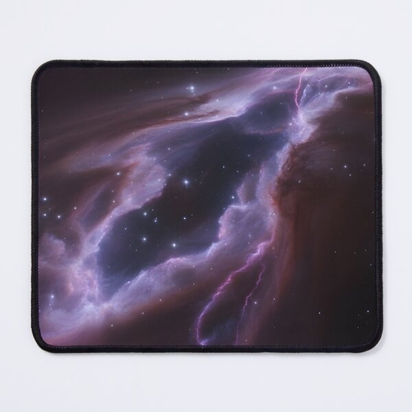 Item preview, Blue Lightning Nebula River designed and sold by MAWOdesign.