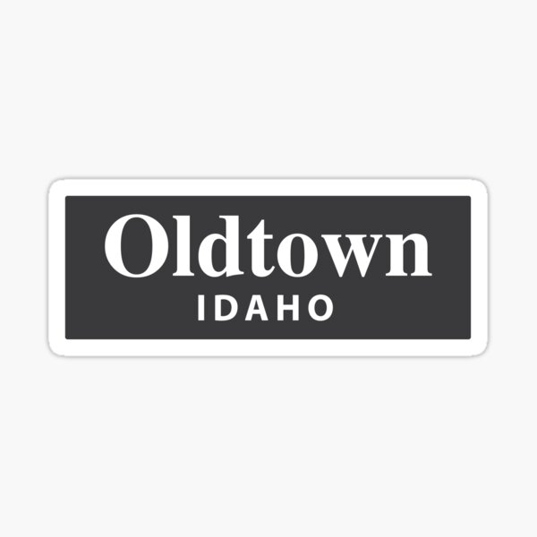 Item preview, Oldtown, Idaho designed and sold by EveryCityxD1.