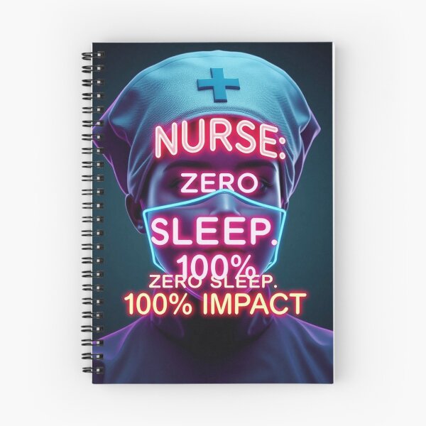 Item preview, NURSE: ZERO SLEEP. 100% IMPACT designed and sold by Petringo.