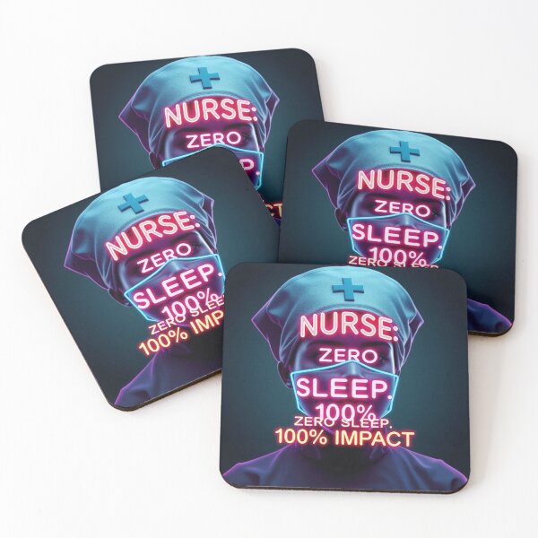 Item preview, NURSE: ZERO SLEEP. 100% IMPACT designed and sold by Petringo.