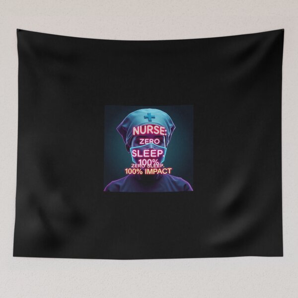 Item preview, NURSE: ZERO SLEEP. 100% IMPACT designed and sold by Petringo.