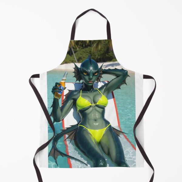 Item preview, Tropical Siren Sipping Beer designed and sold by ITSimagination.