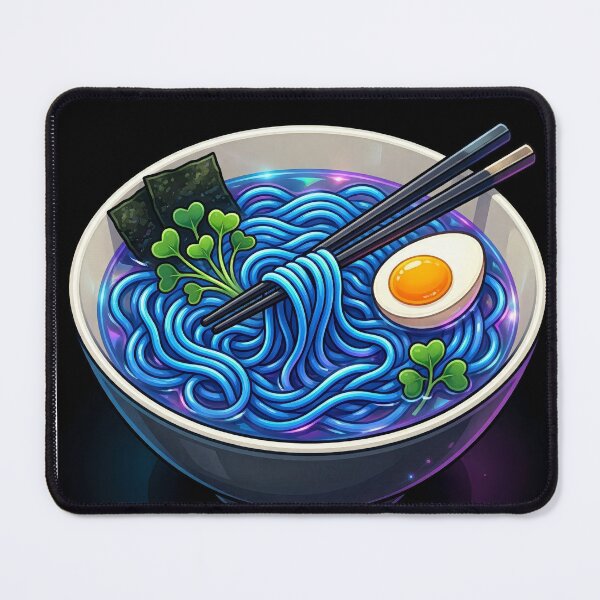 Item preview, Cyber Ramen Neon Noodles Japanese Cyberpunk Art designed and sold by Neo Tokio.