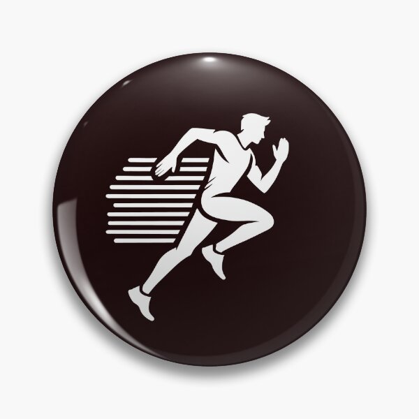Item preview, Minimalist Running Athlete Silhouette designed and sold by ArtPer-design.