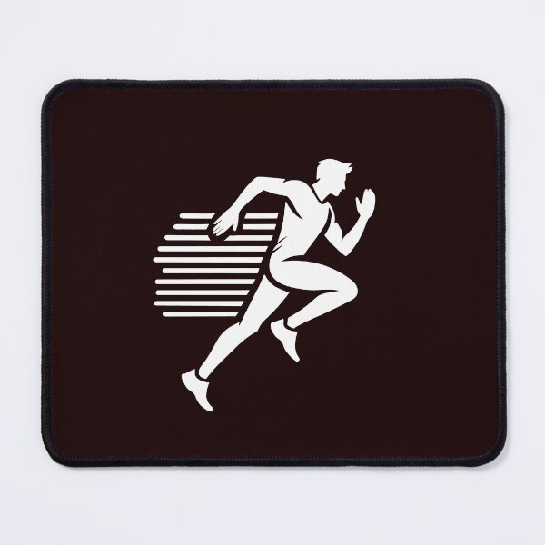 Item preview, Minimalist Running Athlete Silhouette designed and sold by ArtPer-design.