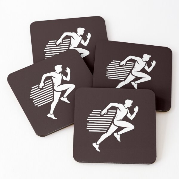 Item preview, Minimalist Running Athlete Silhouette designed and sold by ArtPer-design.