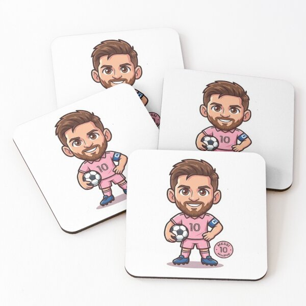 Item preview, Cute MiniPop Pink Soccer Legend 10 Sticker - Chibi Football Fan Art designed and sold by ZIKI VI.