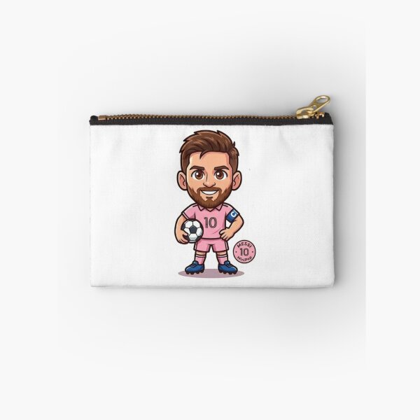 Item preview, Cute MiniPop Pink Soccer Legend 10 Sticker - Chibi Football Fan Art designed and sold by ZIKI VI.