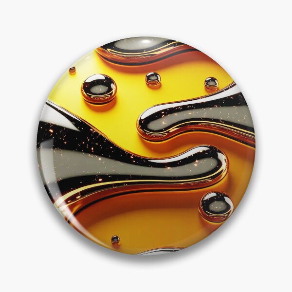 Item preview, Liquid Gold Abstract Flow designed and sold by Exodoi.