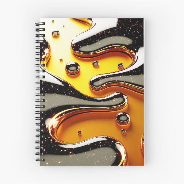 Item preview, Liquid Gold Abstract Flow designed and sold by Exodoi.