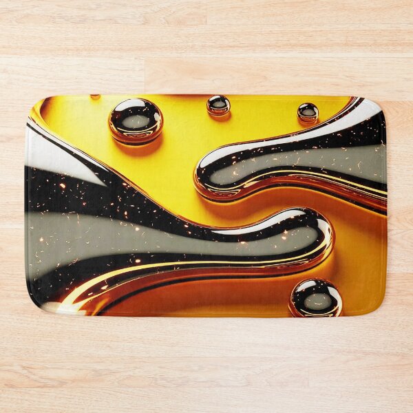 Item preview, Liquid Gold Abstract Flow designed and sold by Exodoi.