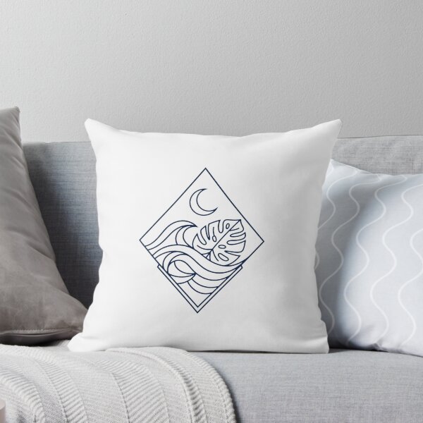 Item preview, Minimalist Geometric Ocean Crest Kuta Lombok designed and sold by DuckOddity.