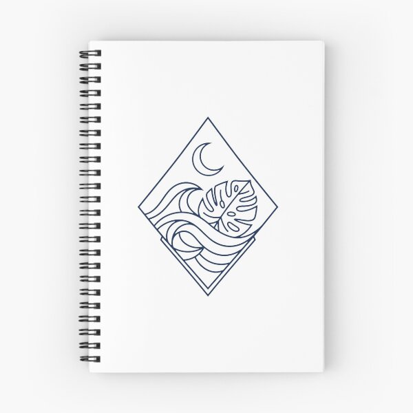 Item preview, Minimalist Geometric Ocean Crest Kuta Lombok designed and sold by DuckOddity.