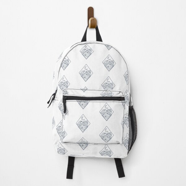 Item preview, Minimalist Geometric Ocean Crest Kuta Lombok designed and sold by DuckOddity.