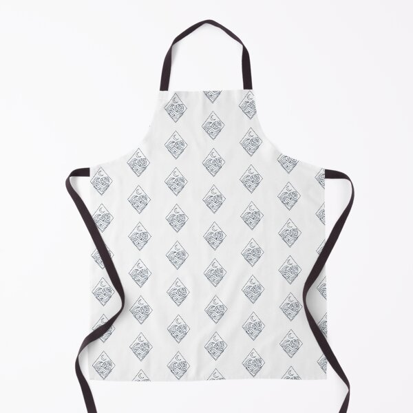 Item preview, Minimalist Geometric Ocean Crest Kuta Lombok designed and sold by DuckOddity.