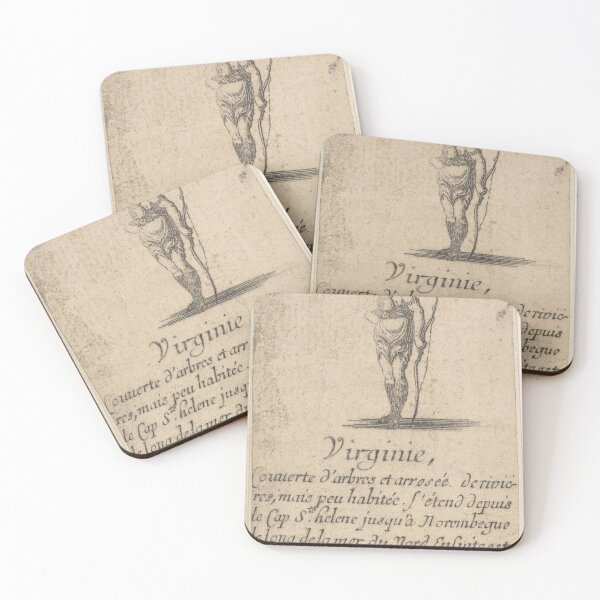 Item preview, Virginia Map Vintage Card | Tarot Art designed and sold by GammaRay.