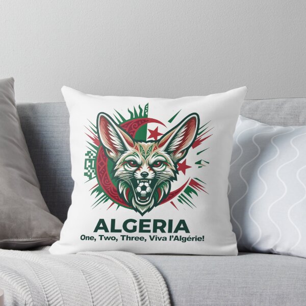 Item preview, World Cup Algeria Football Fennec Fox designed and sold by MarcV88.