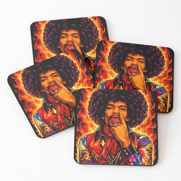 Item preview, Jimi on Fire  designed and sold by garcesrick.