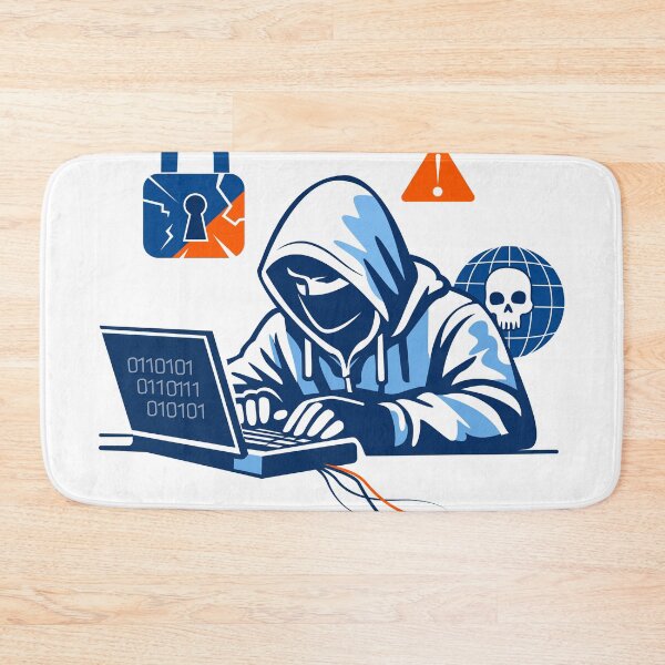 Item preview, Cyber Attack, Data Breach, and Cybersecurity Concept designed and sold by DesignbyAnnaM.