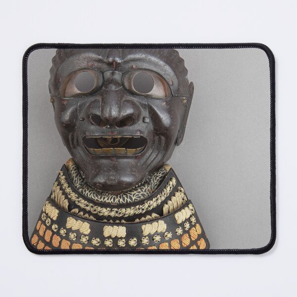 Item preview, Iron Samurai Mask With Gorget | Skull Art designed and sold by GammaRay.