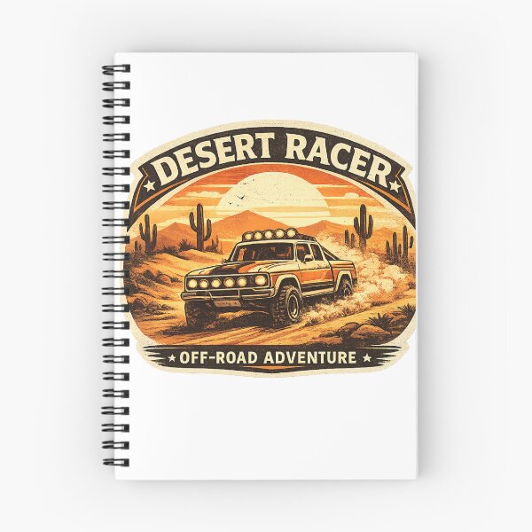 Item preview, Desert Racer Off-Road Adventure Retro Vintage T-Shirt Design designed and sold by RelateAndTee.