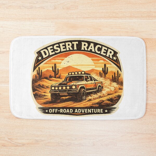 Item preview, Desert Racer Off-Road Adventure Retro Vintage T-Shirt Design designed and sold by RelateAndTee.