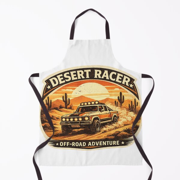 Item preview, Desert Racer Off-Road Adventure Retro Vintage T-Shirt Design designed and sold by RelateAndTee.