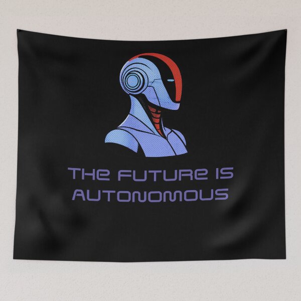 Item preview, Powered by AI Robot Design Futuristic Artificial Intelligence Tech Aesthetic Machine Learning Cyberpunk Graphic designed and sold by TEEJAMBOREE.
