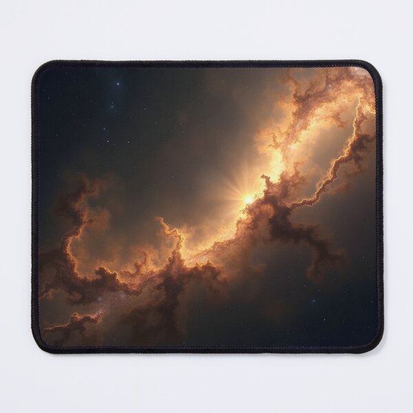 Item preview, Golden Nebula Clouds designed and sold by MAWOdesign.