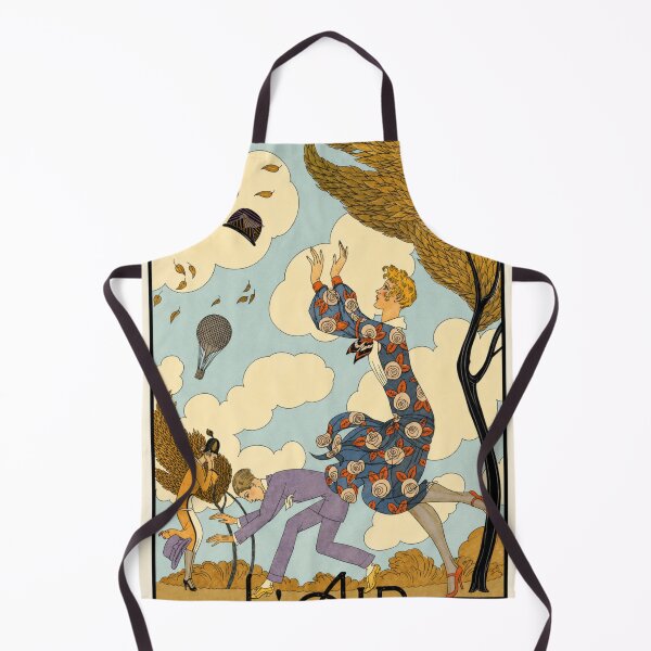 Item preview, George Barbier L'Air - Art Deco Vintage Wind Illustration for Retro Art Lovers designed and sold by RickE.