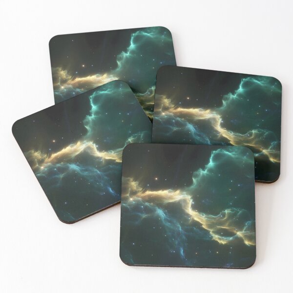Item preview, Teal Space Nebula designed and sold by MAWOdesign.