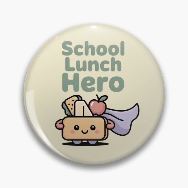 Item preview, School Lunch Hero designed and sold by Lopez-Design.