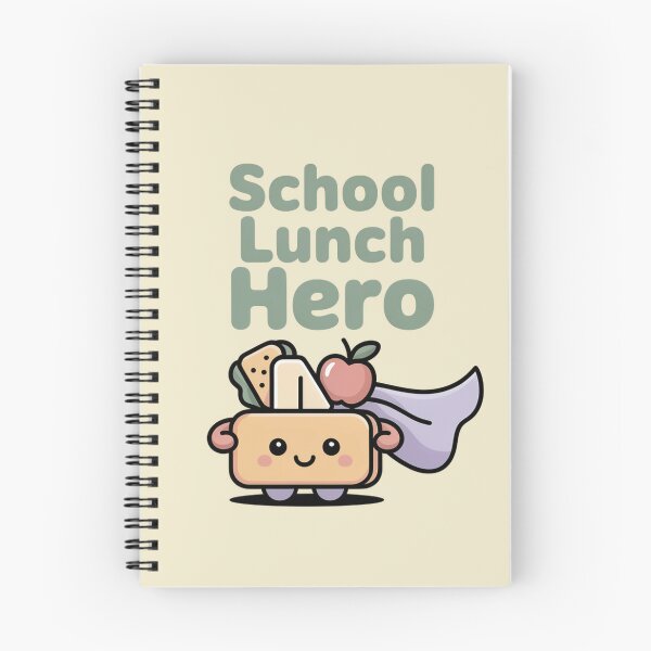 Item preview, School Lunch Hero designed and sold by Lopez-Design.