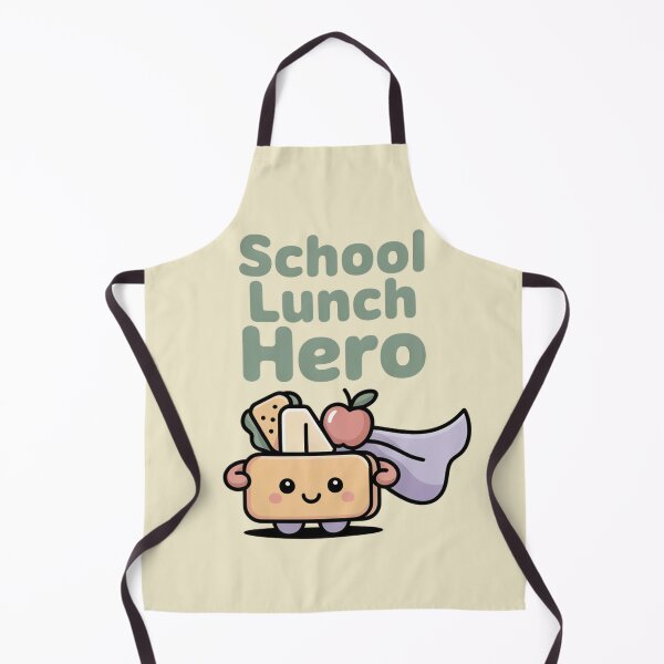 Item preview, School Lunch Hero designed and sold by Lopez-Design.