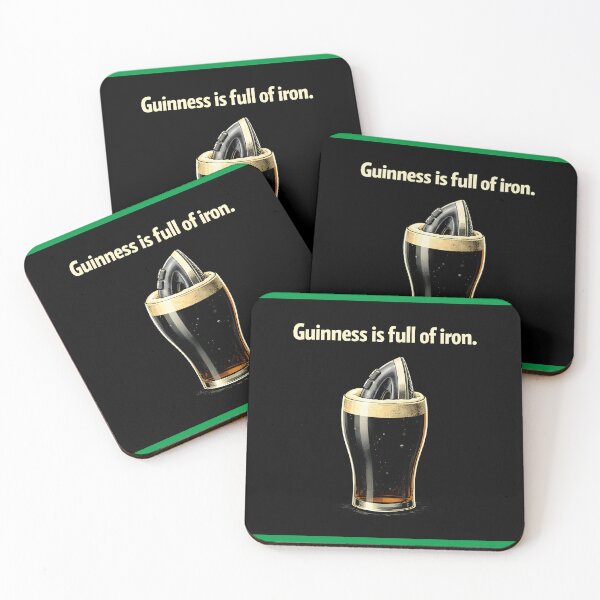 Item preview, Guinness Is Full Of Iron Shirt designed and sold by Hornace88studio.
