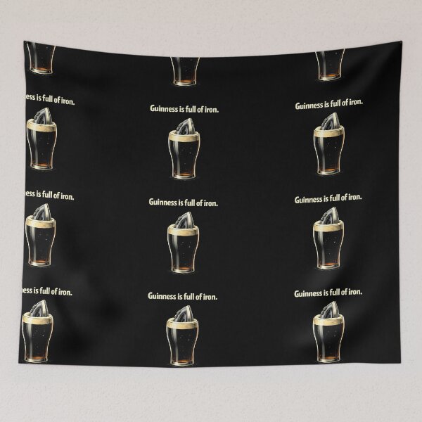Item preview, Guinness Is Full Of Iron Shirt designed and sold by Hornace88studio .