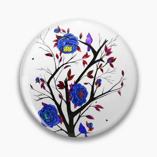 Item preview, serendipity(the roses)(dark blue) designed and sold by Whimsicalwakko's.