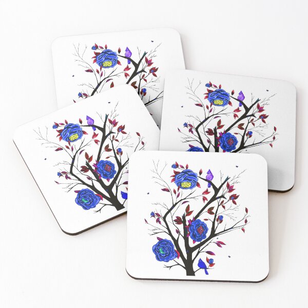 Item preview, serendipity(the roses)(dark blue) designed and sold by Whimsicalwakko's.