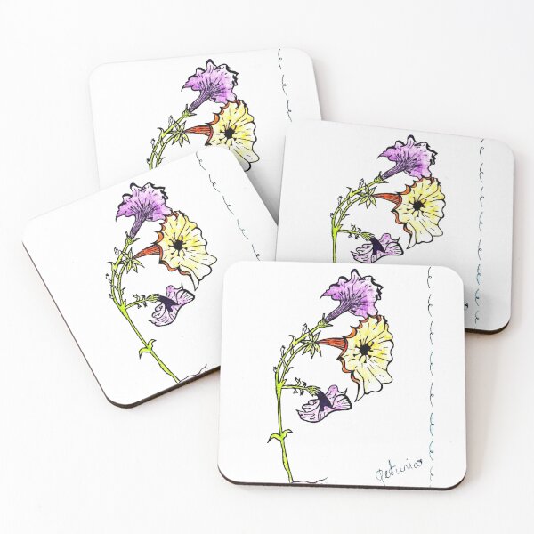 Item preview, petunia flower designed and sold by AsIceAndDesire.