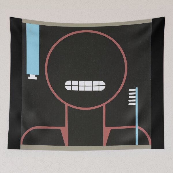 Item preview, Vintage Dental Care Art Poster | Keep Your Teeth Clean | WPA Public Health Campaign | Art Deco Style | 1930s Minimalist Design designed and sold by artofuniverse.