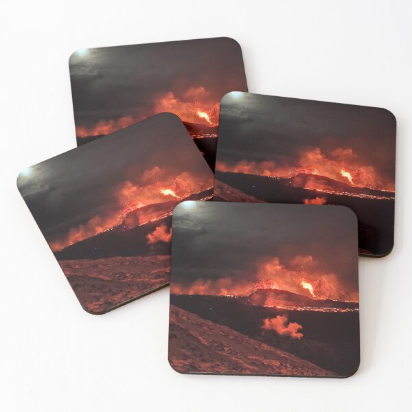 Item preview, Iceland Volcano in Moonlit Snow designed and sold by MAWOdesign.