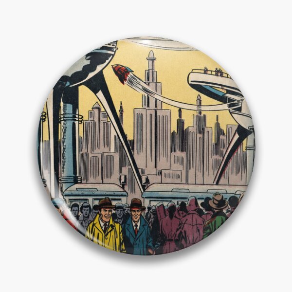 Item preview, Mysteries of Unexplored Worlds – Retro Sci‑Fi Future Vision Comic Cover designed and sold by Analog Aura .